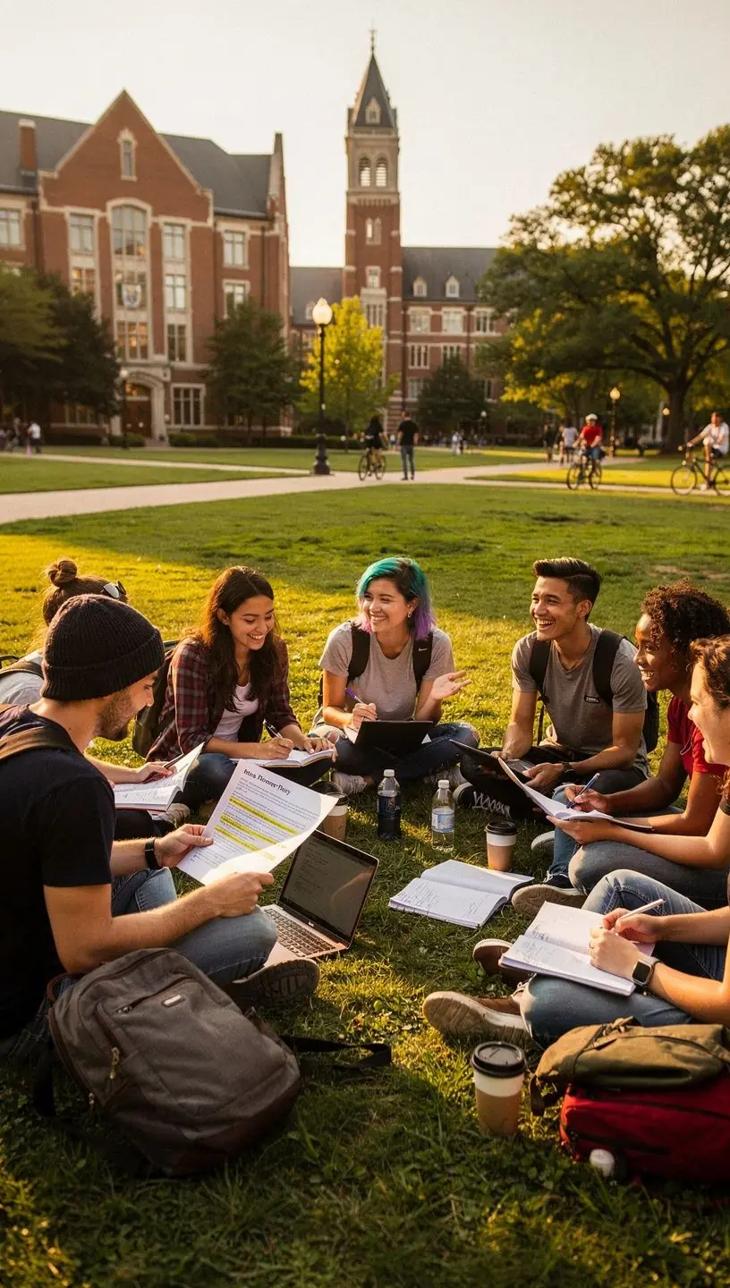 Egy videófelvétel egy sikeres író előadásáról, aki tippeket ad a diákoknak