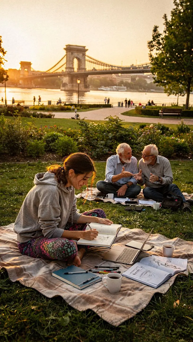 Egy videófelvétel egy sikeres író előadásáról, aki tippeket ad a diákoknak
